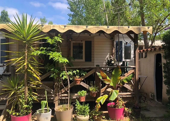 Mobil Home Climatise Camping 4* Le Grau Du Roi Les Jardins De Tivoli